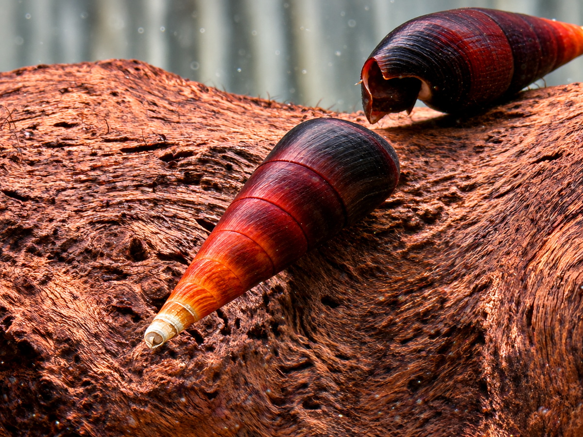 Cappuccinoschnecke Faunus ater