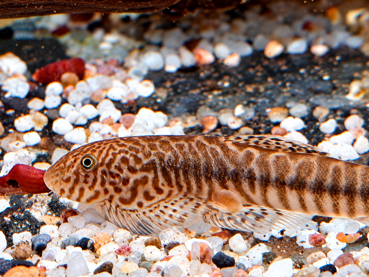Gebänderter Flossensauger Pseudogastromyzon fasciatus 4-5 cm