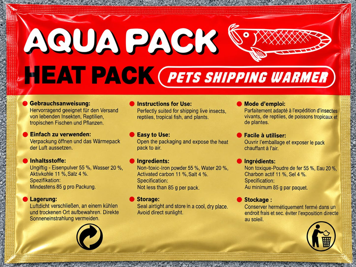Heat Pack 85 g – Wärmekissen für Zierfischversand