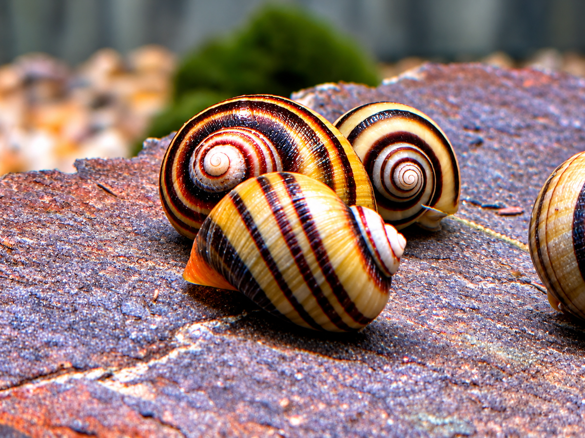 Zebra Apfelschnecke Asolene spixi