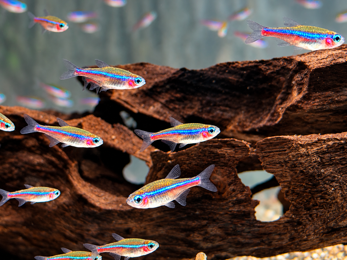 Blauer Neon Neonsalmler Paracheirodon simulans