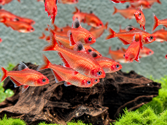 Blutsalmler super rot Hyphessobrycon eques