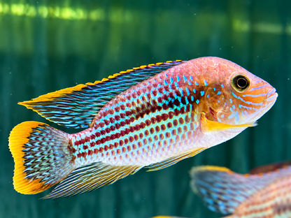 Goldsaumbuntbarsch Aequiden Andinoacara rivulatus 4-4,5 cm