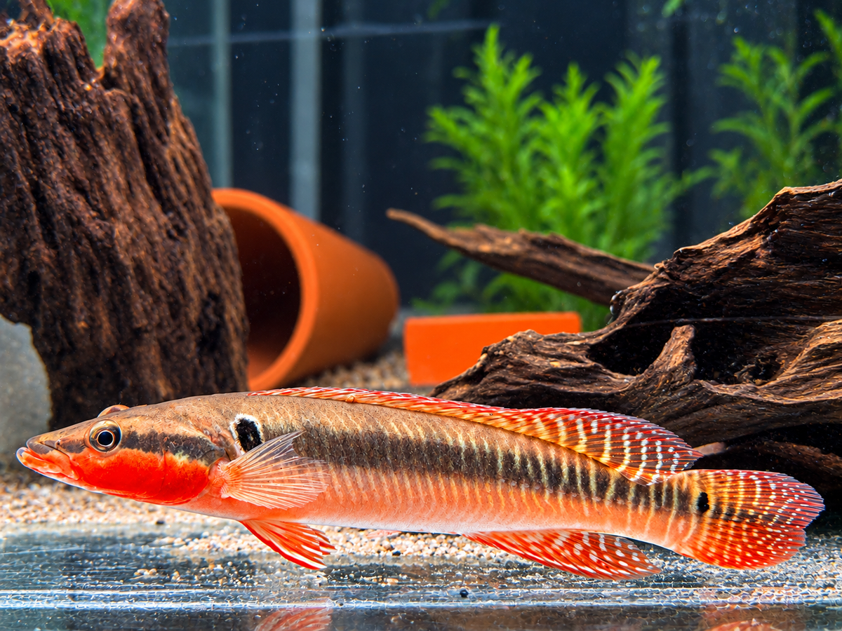 Hechtbuntbarsch Crenicichla zebrina 25-32 cm