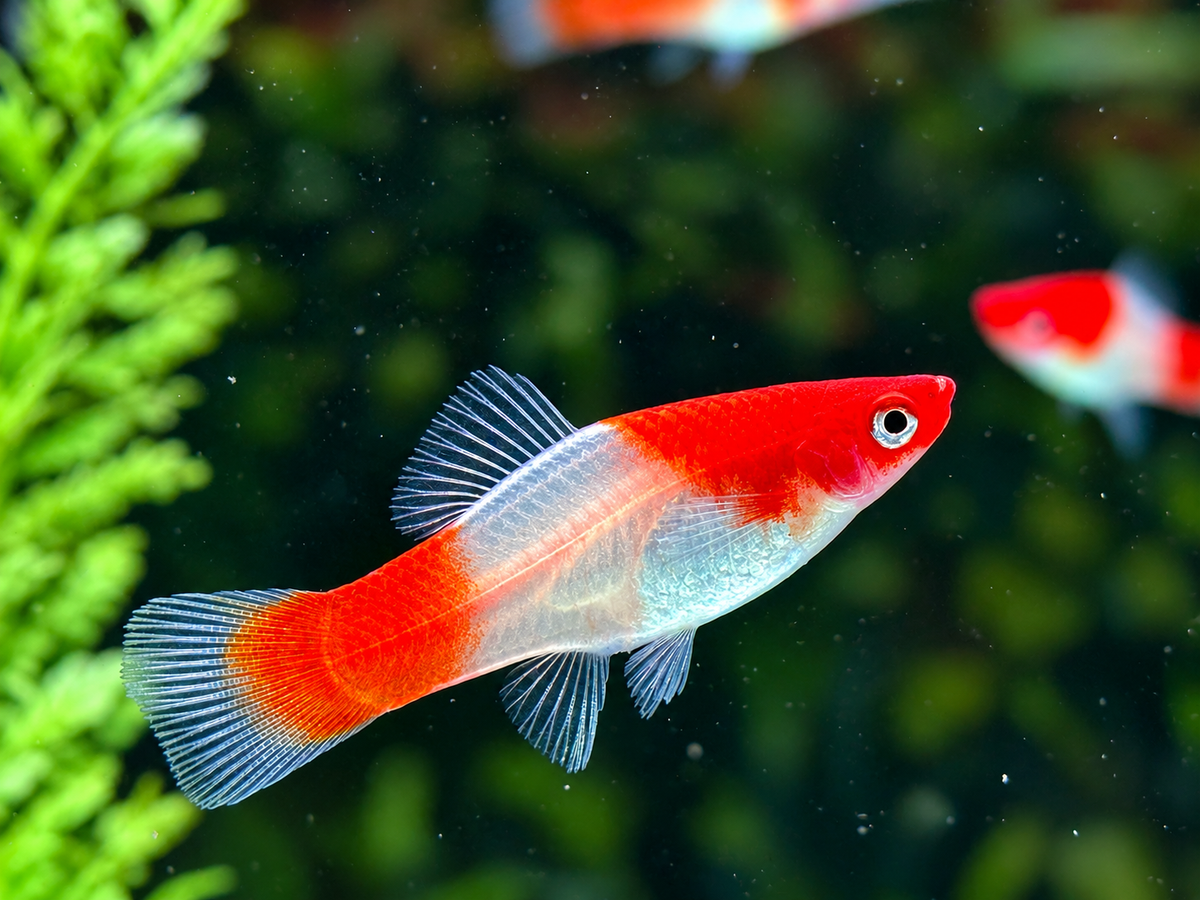 Kohaku Schwertträger Xiphophorus helleri