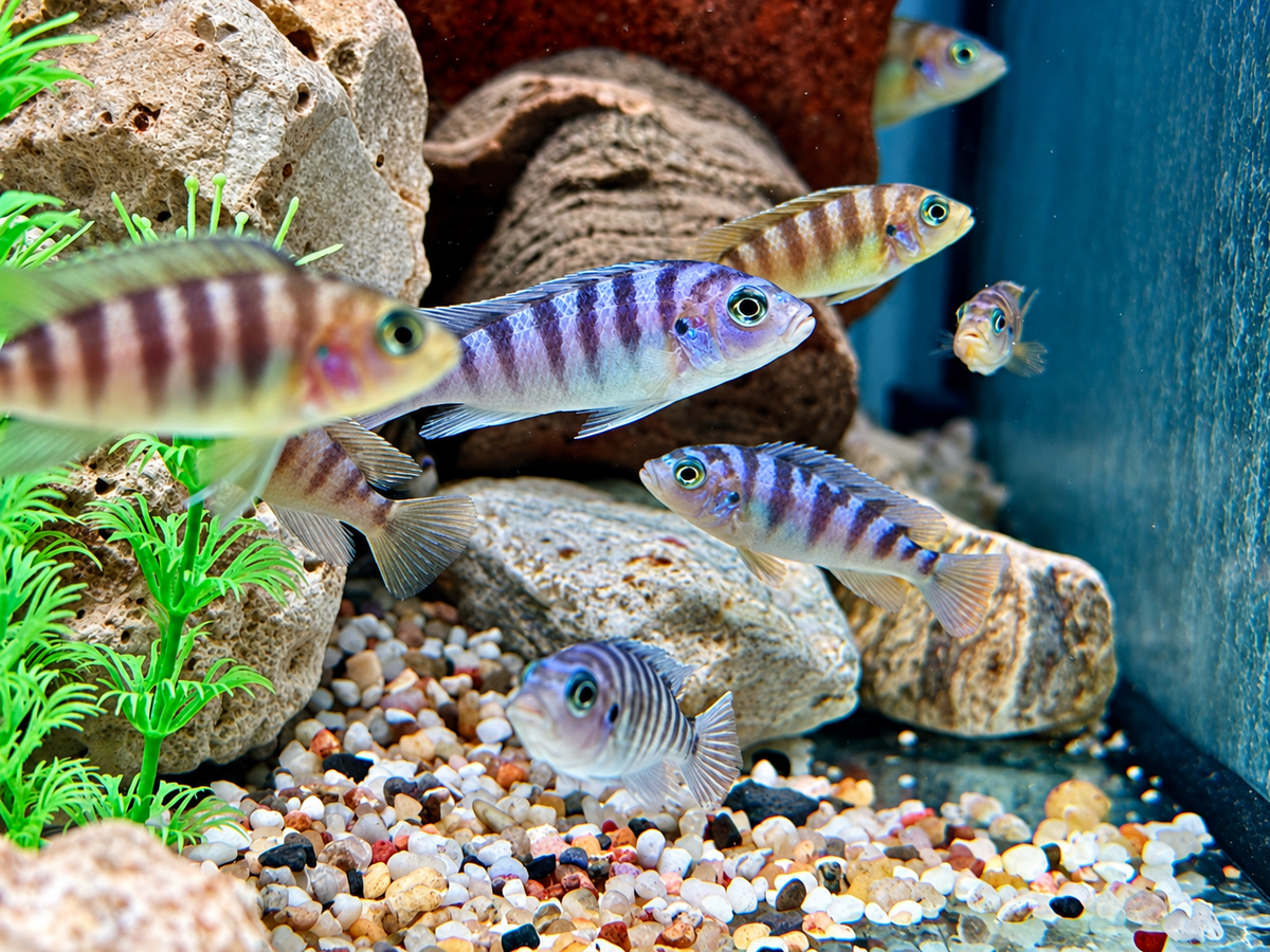 Lambardoi Maulbrüter Pseudotropheus lombardoi