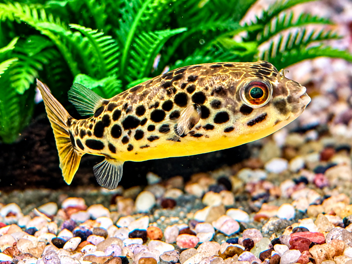 Leopardkugelfisch Tetraodon schoutedeni