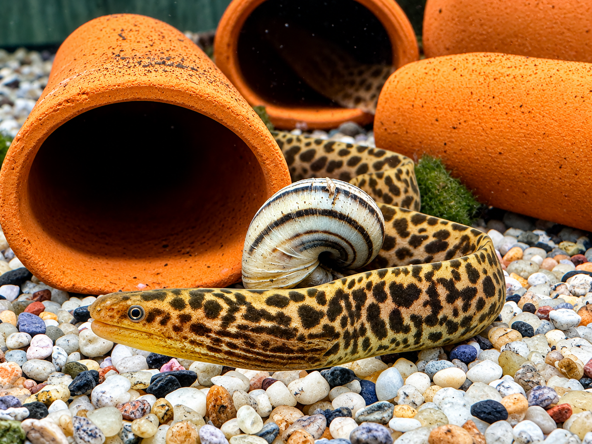 Leopardmuräne Gymnothorax polyuranodon
