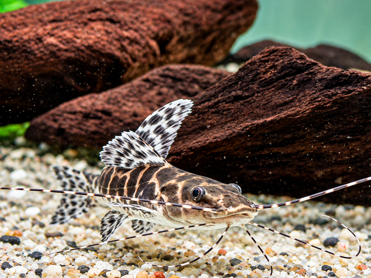 Marmor Prachtantennenwels Leiarius marmoratus