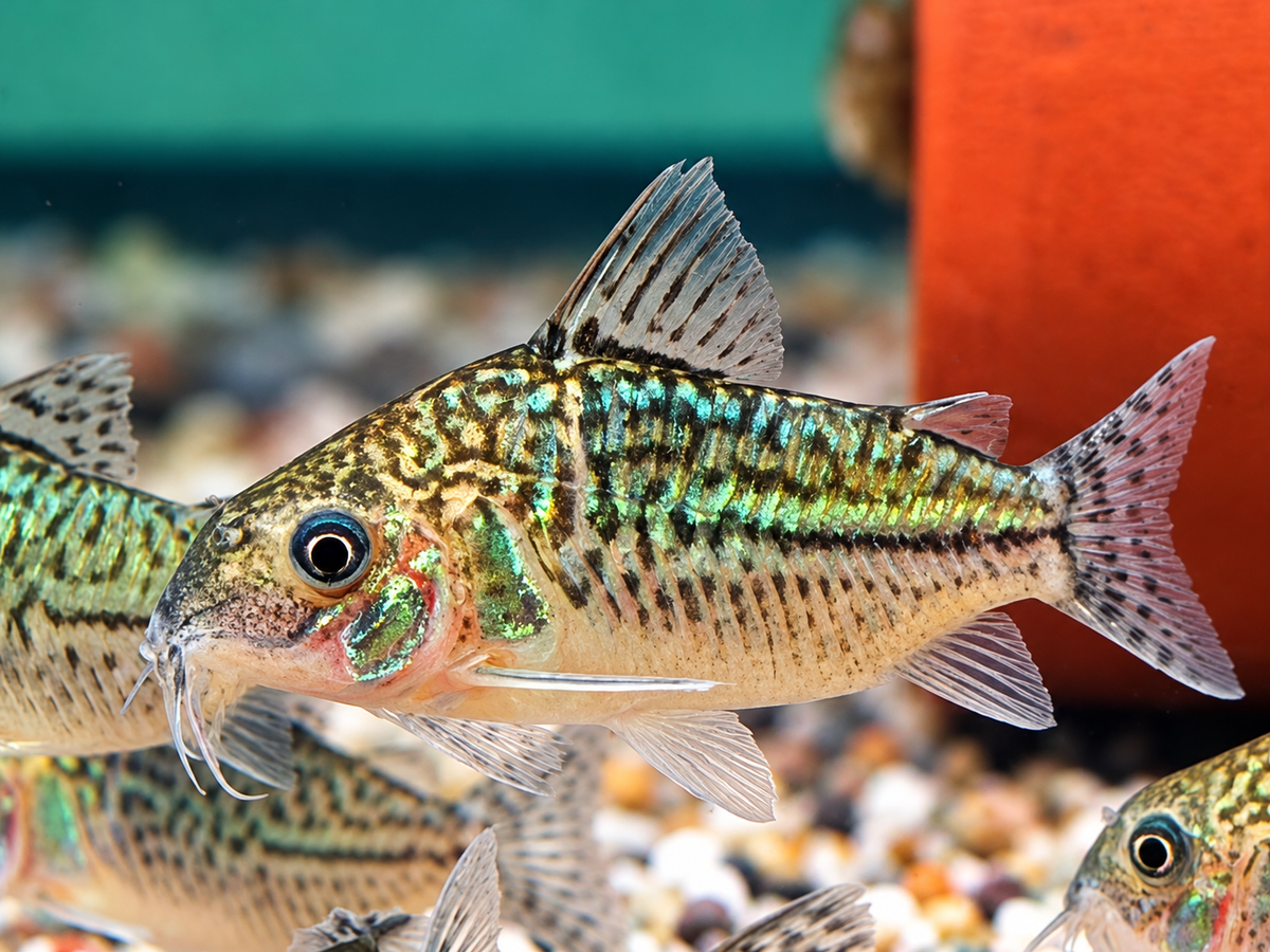Netzpanzerwels Corydoras reticulatus 4-4,5 cm