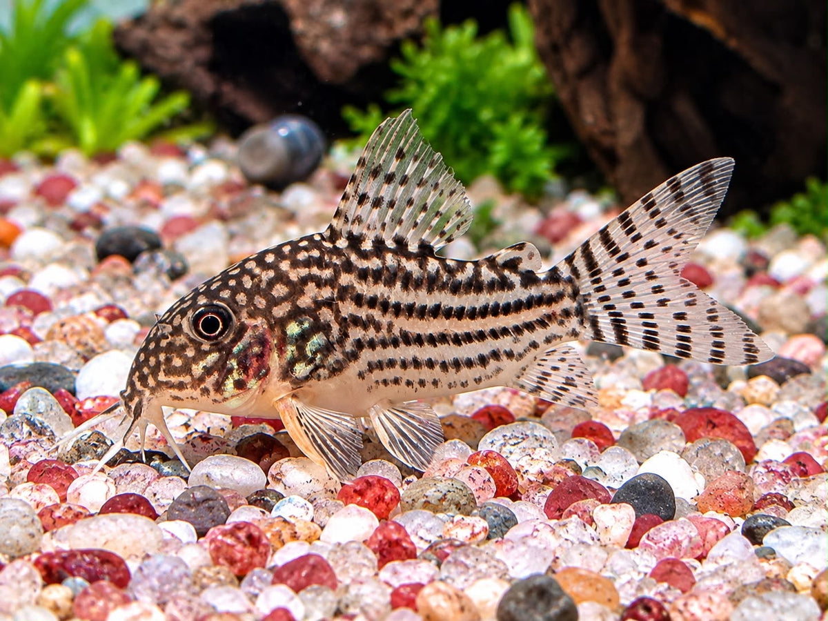Orangeflossen Panzerwels Corydoras Hoplisoma sterbai