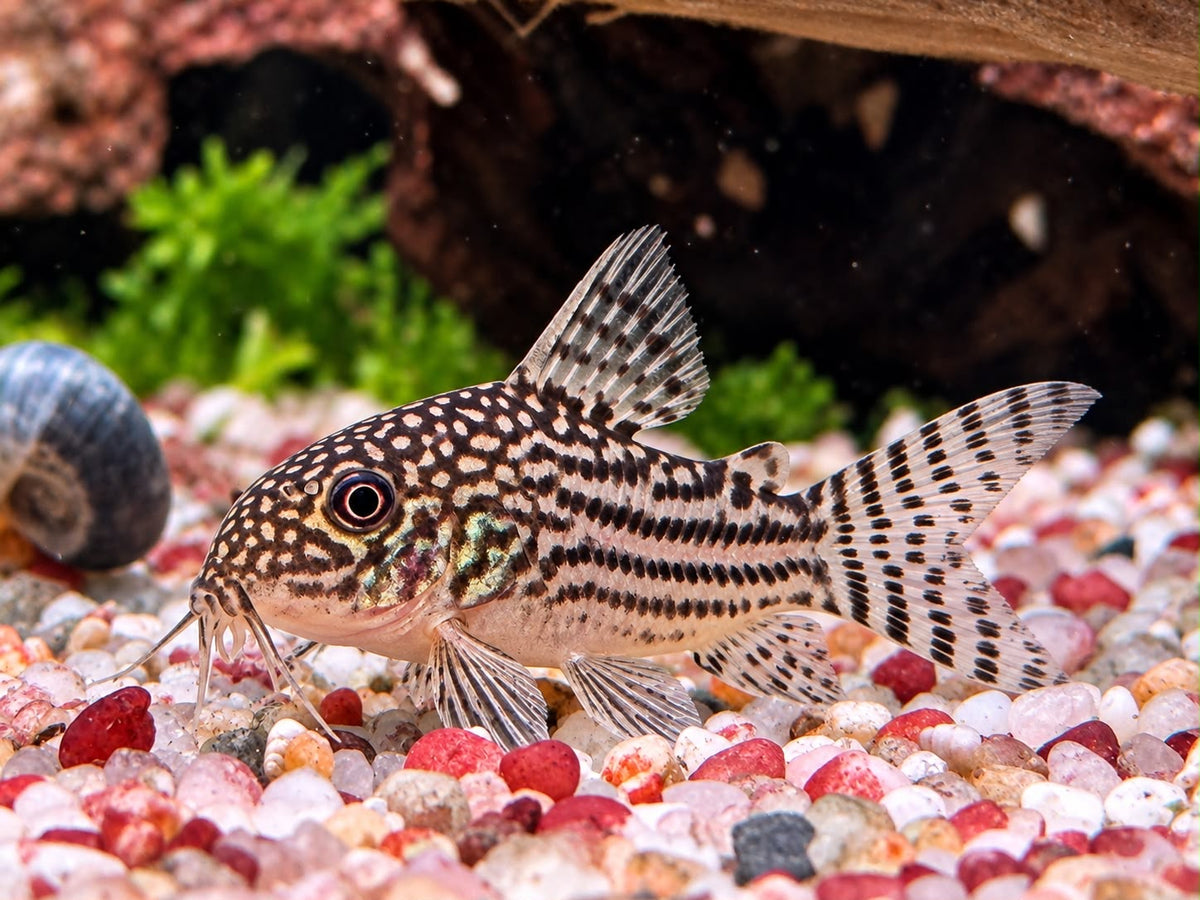 Orangeflossen Panzerwels Corydoras Hoplisoma sterbai