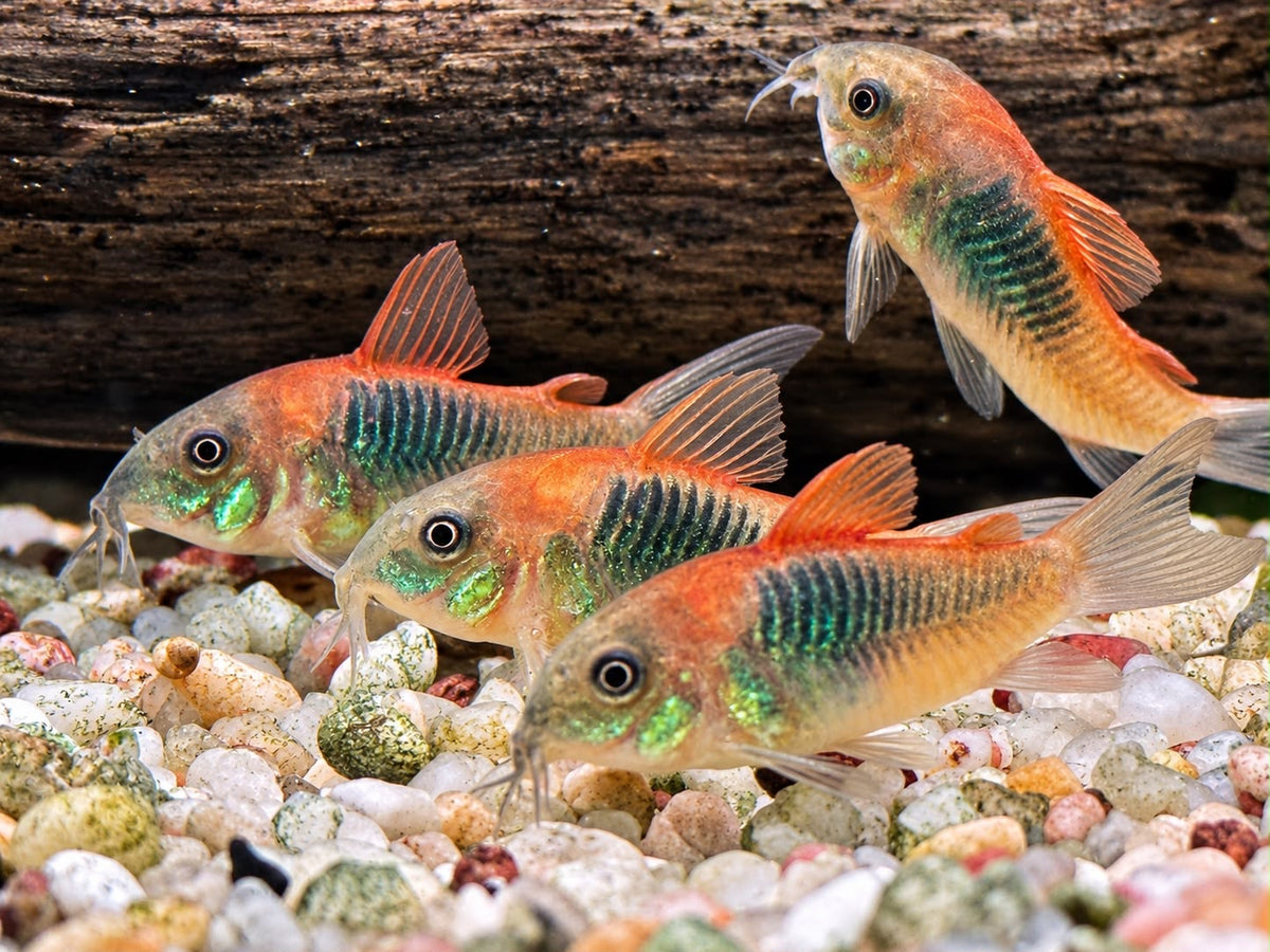 Orangener Venezuela Panzerwels Corydoras venezuelanus orange