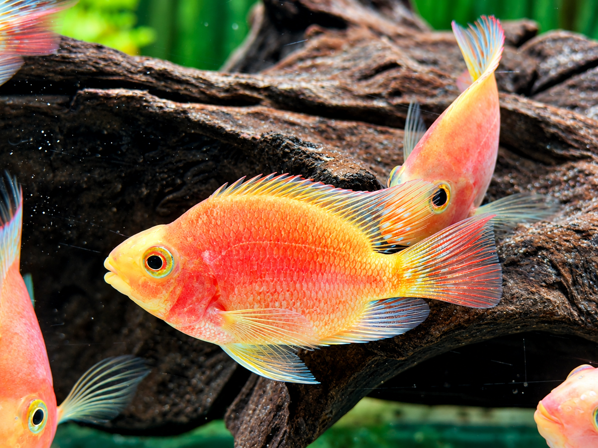 Papageienbuntbarsch Parrot rot  Cichlasoma spec. Amphilophus