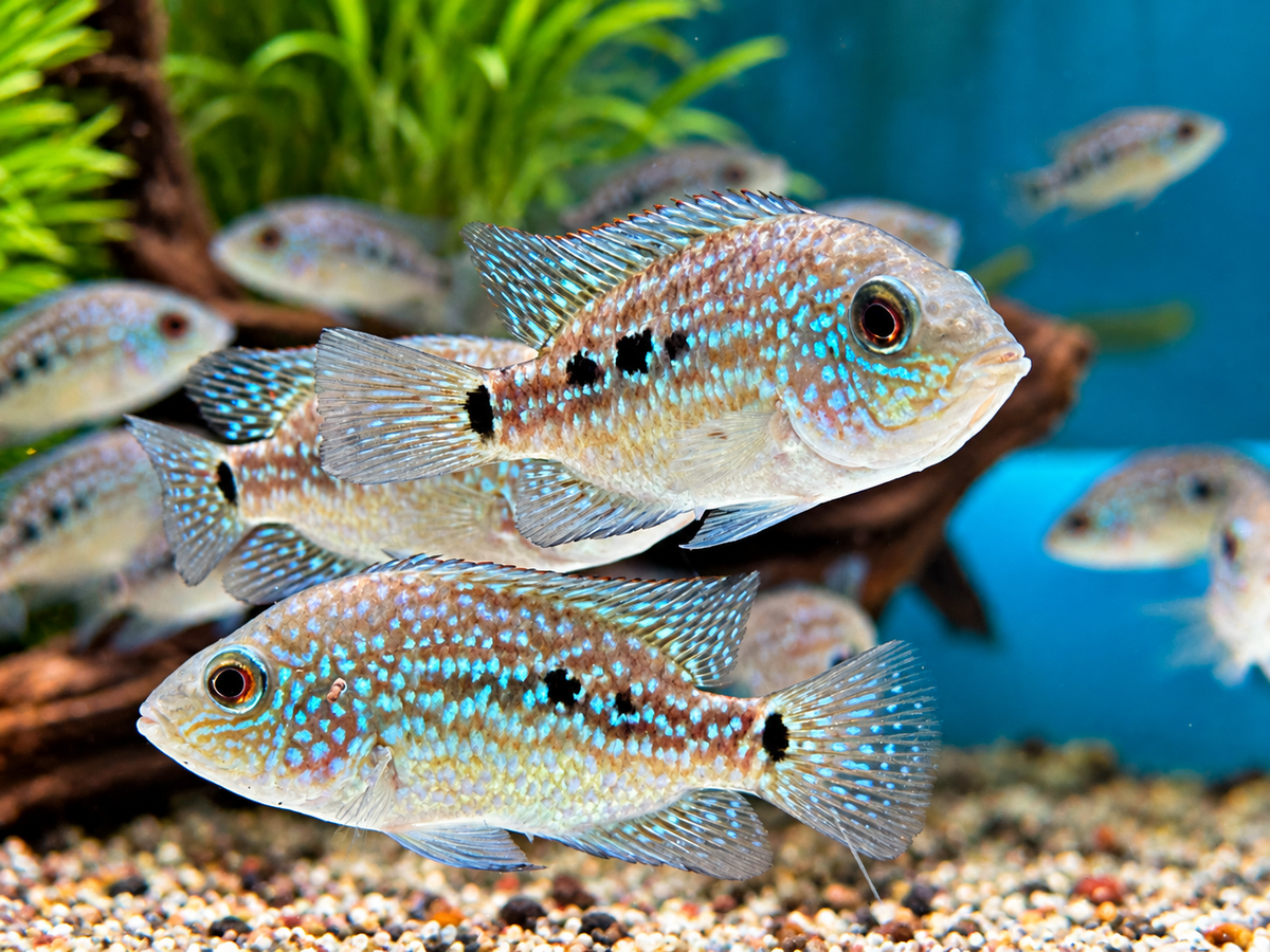 Perlcichlide Herichthys carpintis