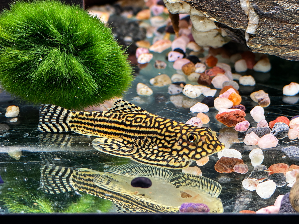 Prachtflossensauger Sewellia lineolata 3,2-3,8 cm