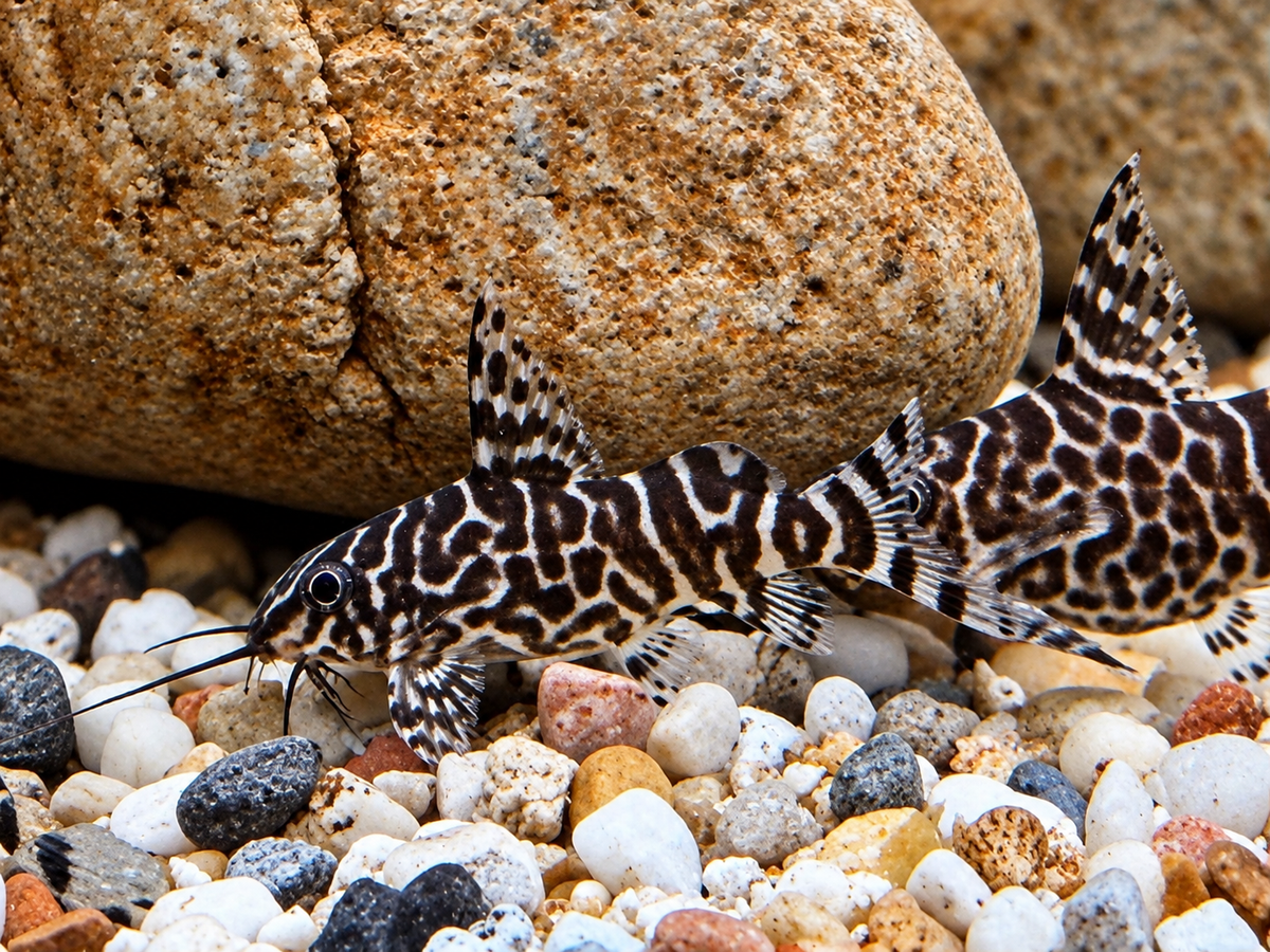 Schmuckflossen Fiederbartwels Synodontis eupterus 3,5-4 cm
