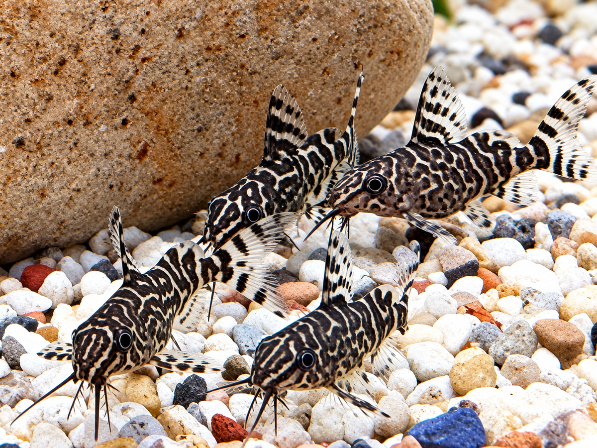 Schmuckflossen Fiederbartwels Synodontis eupterus 3,5-4 cm