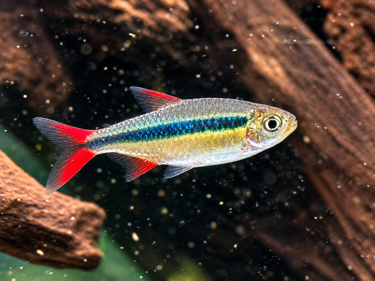 Schrägschwimmer Red tail Rio Teles Pires Thayeria sp.