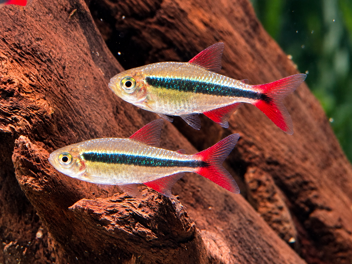 Schrägschwimmer Red tail Rio Teles Pires Thayeria sp.